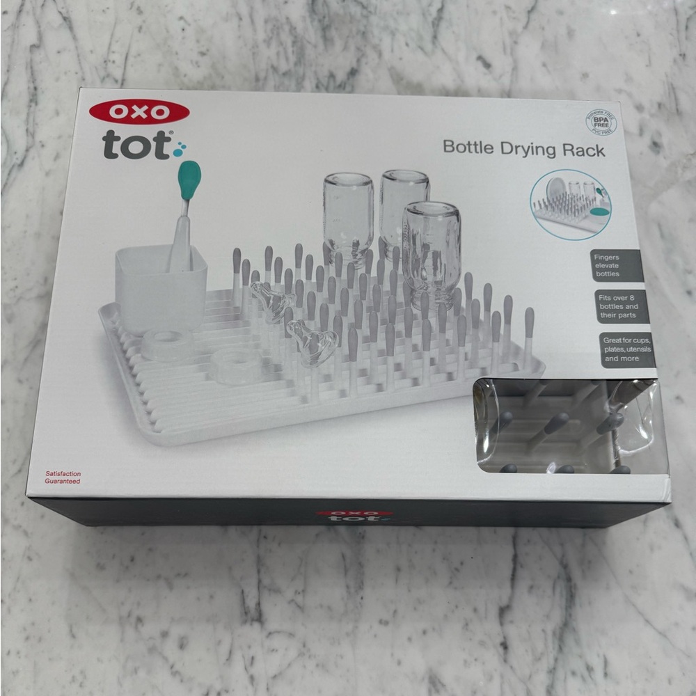 New OXO Tot Baby Bottle Drying Rack